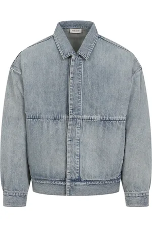 FEAR OF GOD Homme, Vestes, Bleu, Taille: L Veste Trucker en Denim