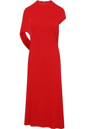 Jacquemus Femme, Robes, Rouge, Taille: 36 FR Robe Rouge pour Femmes Style Élégant
