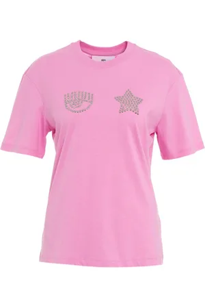Chiara Ferragni Femme, Tops, Rose, Taille: 38 FR T-Shirt