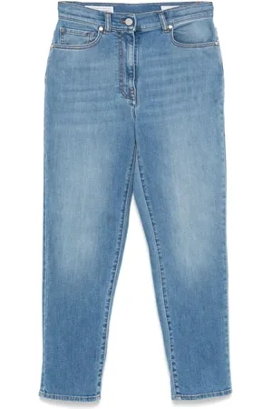 PESERICO SIGN Femme, Jeans, Bleu, Taille: 36 FR Pantalon Bleu