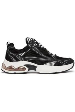 Mallet Homme, Chaussures, Noir, Taille: 40 EU Baskets à talon bulle noir argent