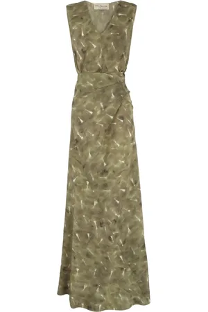 Cortana Femme, Robes, Vert, Taille: 40 FR Robe Elise