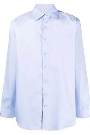 Etro Homme, Chemises, Bleu, Taille: XL Chemise en coton