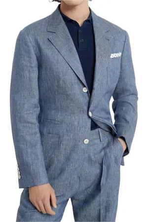 Brunello Cucinelli Homme, Vestes, Bleu, Taille: M Veste en jean déstructurée