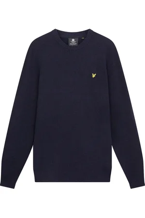 Lyle & Scott Homme, Pulls, Noir, Taille: S Pull en maille bouclette