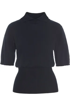 Bitte Kai Rand Femme, Pulls, Noir, Taille: 42 FR Chemisier Poétique à Col Bloom Noir