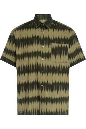 A.P.C. Homme, Chemises, Vert, Taille: S Chemise à Manches Courtes Ross