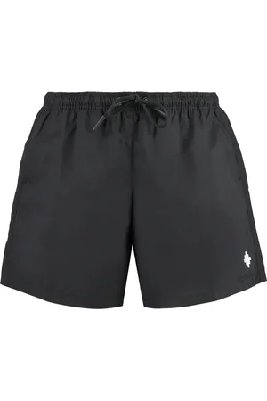 MARCELO BURLON Homme, Maillots de bain, Noir, Taille: S Short de Bain Doublé en Maille