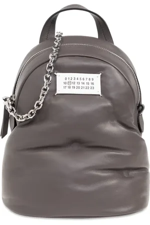 Maison Margiela Unisex, Sacs, Brun, Taille: ONE Size Sac à dos en cuir avec option de sac