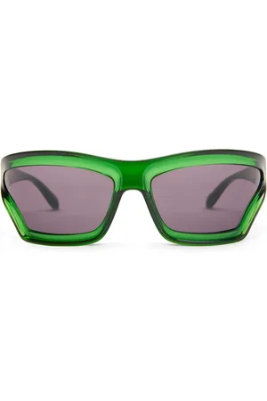 Loewe Femme, Accessoires, Vert, Taille: ONE Size Lunettes de soleil Arch Mask