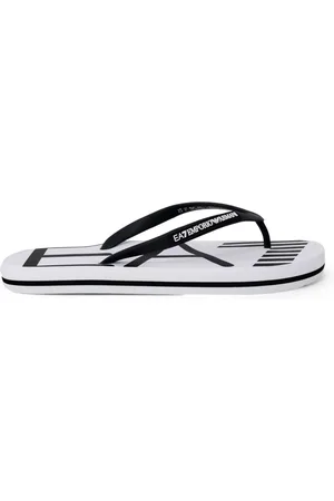 EA7 Homme, Chaussures, Blanc, Taille: 40 EU Flip Flops