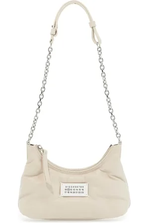 Maison Margiela Femme, Sacs, , Taille: ONE Size Sac Micro Hobo Matelassé en Cuir