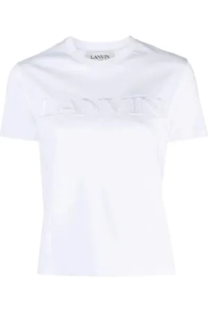 Lanvin Femme, Tops, Blanc, Taille: 36 FR T-shirts et Polos Blancs