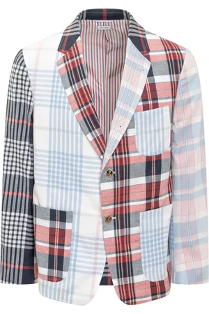 Thom Browne Homme, Vestes, Multicolore, Taille: L Veste Blazer à Rayures
