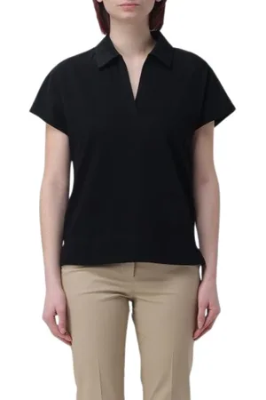 FAY Femme, Tops, Noir, Taille: 40 FR Polo