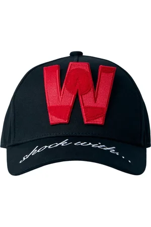 WALTER VAN BEIRENDONCK Homme, Accessoires, Noir, Taille: ONE Size Casquette de Baseball en Sergé de Coton avec Logo
