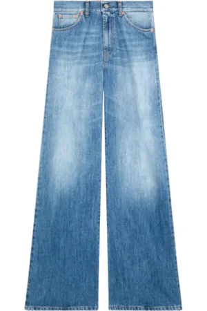Dondup Femme, Jeans, Bleu, Taille: W28 Jean Évasé Amber