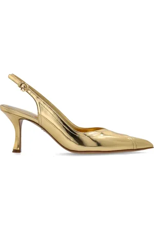 Salvatore Ferragamo Femme, Chaussures, Jaune, Taille: 35 1/2 EU Escarpins Egna