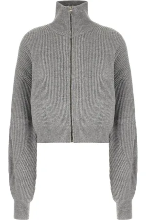 Sportmax Femme, Pulls, Gris, Taille: 40 FR Cardigan