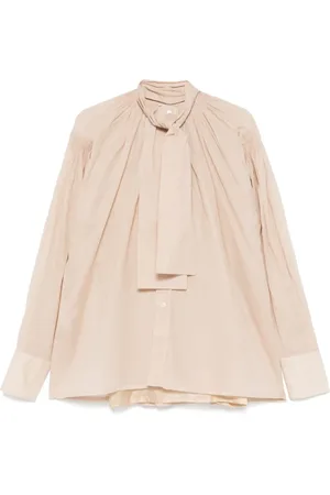 Plan C Femme, Blouses et Chemises, , Taille: 38 FR Élégance Transparente Chemisier en Organza