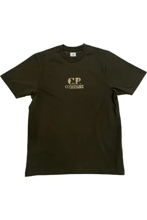 C.P. Company Homme, Tops, Vert, Taille: S T-shirt léger en jersey