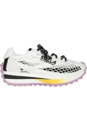 Stella McCartney Femme, Chaussures, Blanc, Taille: 40 EU Baskets basses en maille