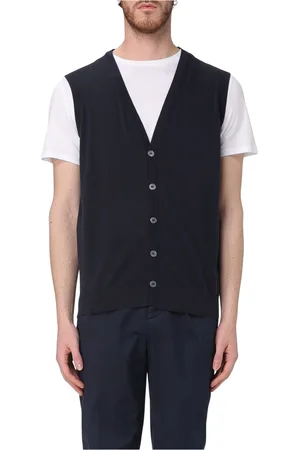 DRUMOHR Homme, Pulls, Bleu, Taille: XL Gilet Élégant pour Homme