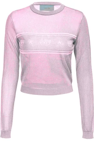 Chiara Ferragni Femme, Pulls, Rose, Taille: 42 FR Pull Rose