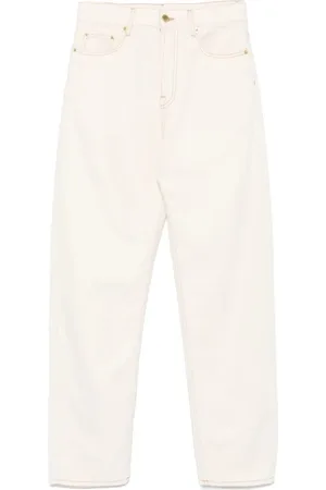 DARKPARK Femme, Jeans, , Taille: W28 Pantalon ample en Tencel et coton doublé