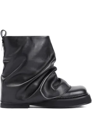 The Attico Femme, Chaussures, Noir, Taille: 37 EU Mini Bottes Robin