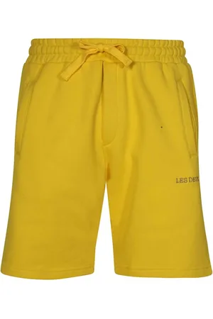 Les Deux Homme, Shorts, Jaune, Taille: 2XL Bermuda en coton