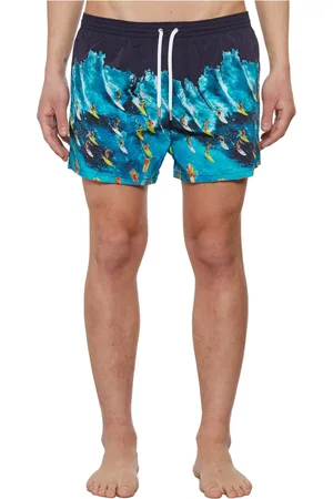 Dsquared2 Homme, Maillots de bain, Bleu, Taille: S Short de Bain Boxer