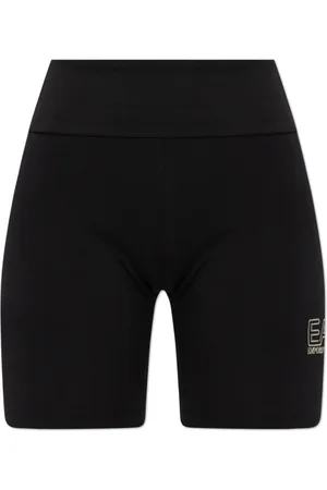EA7 Femme, Shorts, Noir, Taille: 38 FR Short Leggings