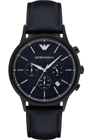 Emporio Armani Homme, Accessoires, Noir, Taille: ONE Size Montre Renato