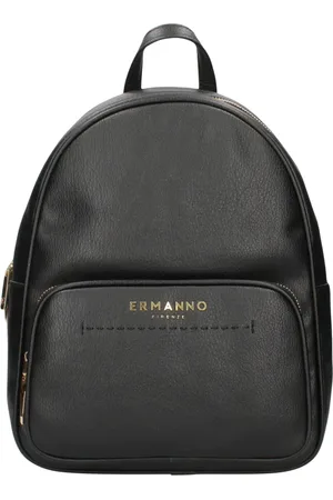 ERMANNO SCERVINO Femme, Sacs, Noir, Taille: ONE Size Tiara Sac à Dos en Similicuir Noir