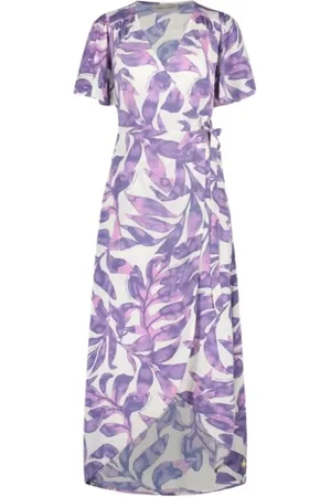 Fabienne Chapot Femme, Robes, Violet, Taille: 42 FR Archana Wrap Dress