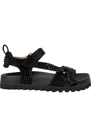 Alma en Pena Femme, Chaussures, Noir, Taille: 36 EU Track semelle sandale