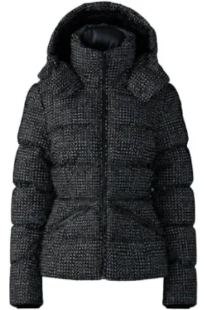 Mackage Femme, Vestes, Noir, Taille: 42 FR Montpellier Coqueline Down Jacket