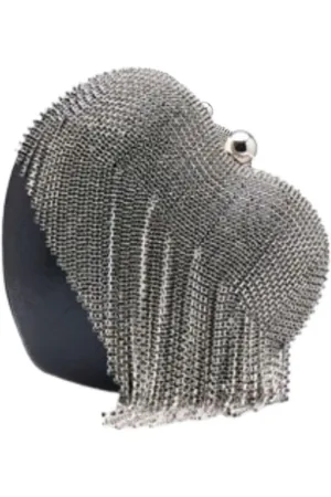 Silvian Heach Femme, Sacs, Noir, Taille: ONE Size Sac à main tendance modèle Borsa
