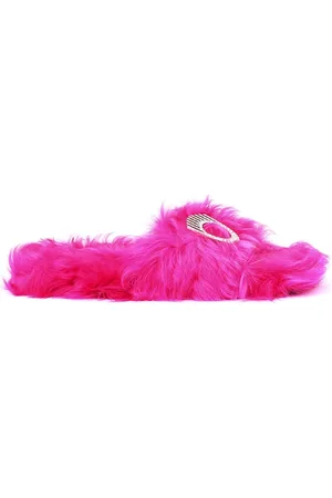 Chiara Ferragni Femme, Chaussures, Rose, Taille: 36 EU Sandales Tongs Décontractées