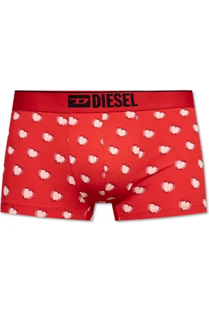 Diesel Homme, Sous-vêtements, Rouge, Taille: S Boxers avec Imprimé