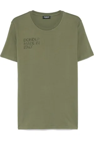 Dondup Homme, Tops, Vert, Taille: XL T-shirt ras du cou