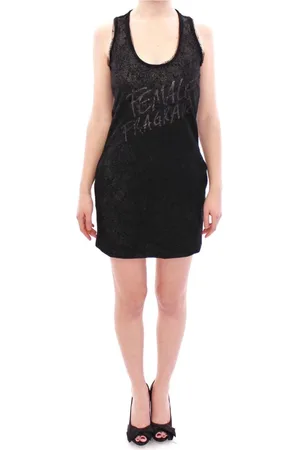 ERMANNO SCERVINO Femme, Robes, Noir, Taille: 38 FR Mini-robe Noire en Dentelle