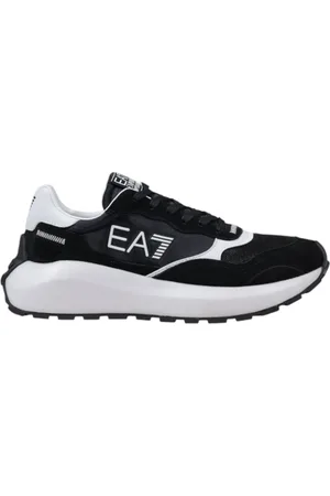 EA7 Homme, Chaussures, Noir, Taille: 43 1/2 EU Baskets à lacets