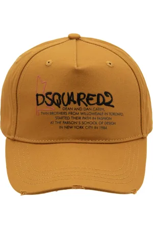Dsquared2 Unisex, Accessoires, , Taille: ONE Size Casquette de baseball ajustable en coton avec lettrage en relief