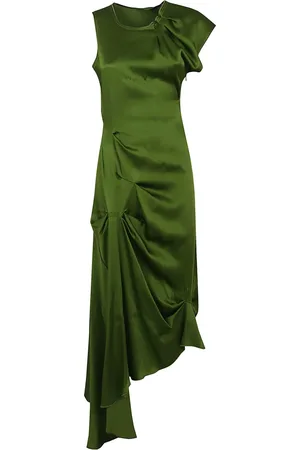 Victoria Beckham Femme, Robes, Vert, Taille: 36 FR Robe Verte Élégante Confortable Style