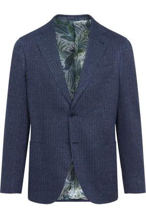 Etro Homme, Vestes, Bleu, Taille: M Roma Sport W/Basting Jacket
