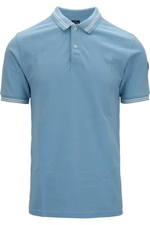 Colmar Homme, Tops, Bleu, Taille: S Polo Boutonné