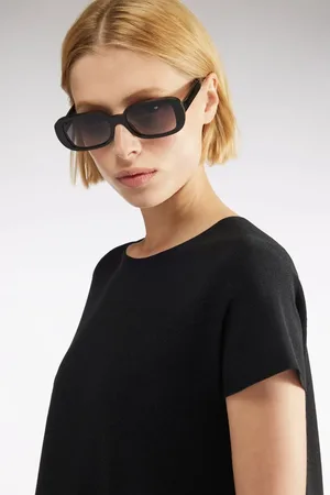LIVIANA CONTI Femme, Tops, Noir, Taille: 42 FR Top en Viscose à Manches Kimono
