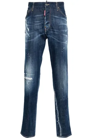 Dsquared2 Homme, Jeans, Bleu, Taille: XS Pantalon Élégant
